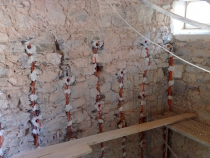 Montaža napeljave na starogradnji